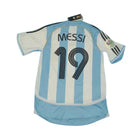 Argentina Away 2006 Retro Messi #19 (Patches) Shirt