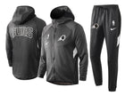 Phoenix Suns NBA Therma Flex Black Training Tracksuit