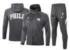 Philadelphia 76ers NBA Therma Flex Black Training Tracksuit