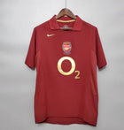 Camiseta retro de local del Arsenal 05/06
