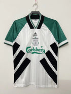 Camiseta retro de visitante del Liverpool 1993/95
