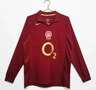 Camiseta Retro de Manga Larga del Arsenal 2005/06