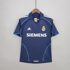 Real Madrid 05/06 adidas Retro Blue Shirt