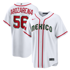 Mexico White 2026 World Baseball Classic Home Stadium Jersey