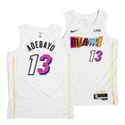 Miami Heat City Edition White Bam Adebayo Jersey