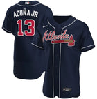 Atlanta Braves Authentic Blue Jersey