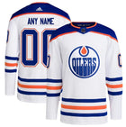 Edmonton Oilers White Jersey