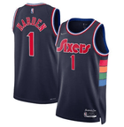 Camiseta Philadelphia 76ers City Edition Diamante 75.º aniversario