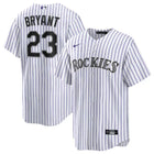 Camiseta Blanca de los Colorado Rockies