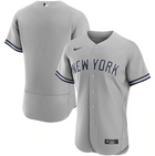 Camiseta gris auténtica de los New York Yankees