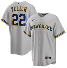 Milwaukee Brewers Gray Jersey