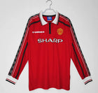 Manchester United 98/99 Home Retro Long Sleeve Shirt