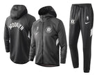 Brooklyn Nets NBA Therma Flex Black Training Tracksuit