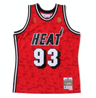 Swingman BAPE x Miami Heat Mitchell & Ness Hardwood Classics 1993 Jersey