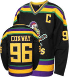 Mighty Ducks Movie Black Jersey